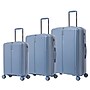 DUKAP Airley 3-Piece Hardside Spinner Luggage Set, TSA Checkpoint Friendly, Blue (DKAIRSML-BLU)~#|#~E99D4598-13C8-4B36-B9F8E7DDE5764613_sc7
