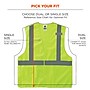 Ergodyne GloWear 8215BA High Visibility Sleeveless Safety Vest, ANSI Class R2, Lime, S/M (21073)~#|#~E99E9275-5029-4A9E-9628BBF3DACEDA41_sc7