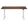 FlexiSpot E7 Commercial 72''W Electric Rectangular Adjustable Standing Desk, Black Walnut/White (E7WCOM7230-BW)~#|#~E9A0DB88-4474-48C8-904190F0ACC8B994_sc7