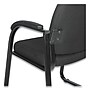 Reception Lounge Series SLED Base Guest Chair, Black Fabric~#|#~E9A2E62A-0A03-4EFE-94FC83B73AAFDBB1_sc7