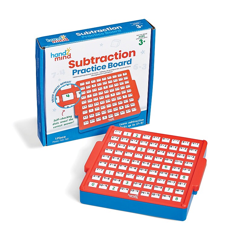 hand2mind Subtraction Practice Board image 1