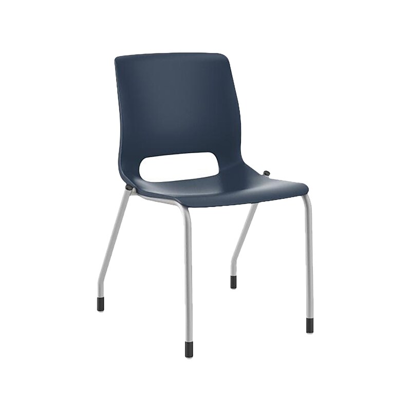 HON Motivate Plastic Stacking Chair, Regatta, 2/Carton (HMG1.N.E.RE.PLAT) image 1