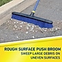 Quickie Bulldozer 24" Polypropylene Bristle Push Broom, Blue (599)~#|#~E9A4E991-549F-4999-A986AA646A6986BA_sc7