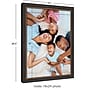 Amanti Art 18" x 24" Wood Picture Frame, Ashton Black (A42677345788)~#|#~E9A849F1-EB46-4869-9063E0BF6D182EDC_sc7