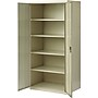 Lorell Fortress Series 72" Steel Storage Cabinet With 5 Shelves, Putty (LLR34412)~#|#~E9A84C7A-4F4B-4518-963226D7D3F34F1C_sc7