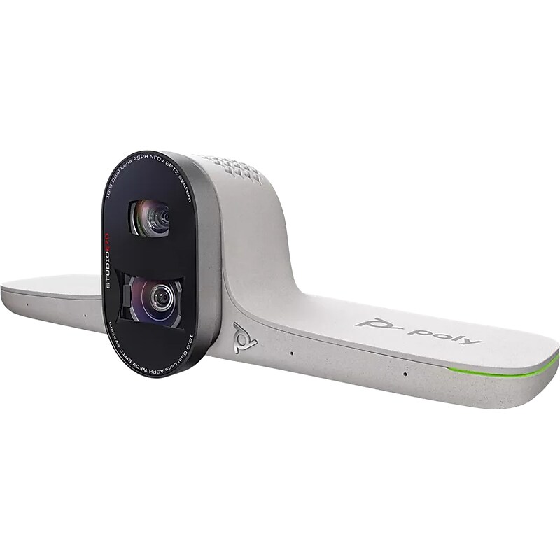 Poly Studio E70 HD Up to 3840 x 2160 Conferencing Webcam, 20 Megapixels, White (842F8AA) image 1