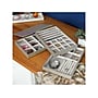 Household Essentials 17-/8-/13-Compartment Cardboard/Poly Linen/Nonwoven PP Jewelry Drawer Organizers, Latte, 3/Set (742-1)~#|#~E9B3D280-9FCD-47AD-A2C91B37C941B8C5_sc7