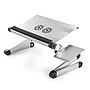 Uncaged Ergonomics WorkEZ Cool Laptop Riser, 18" x 11", Silver (WECs)~#|#~E9B4E95C-6E99-454A-A58A1B97B716CC43_sc7