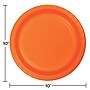 Creative Converting Touch of Color 10" Paper Plates, Sunkissed Orange , 240 Plates/Carton (50191B)~#|#~E9BC7123-8D86-46BF-93C7CAA7CD3179C3_sc7