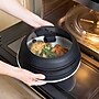 Better Houseware Tempered Glass & Silicone Microwave Food Containers, Black (BTH4710)~#|#~E9BD5BFB-EF79-415C-B3C161DEC9590AB9_sc7
