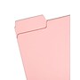 Smead File Folders, 1/3-Cut Tab, Letter Size, Pink, 100/Box (12643)~#|#~E9C092C5-CD8E-4124-A966EFDB5DF6C42E_sc7