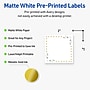 Avery Laser/Inkjet Square Multipurpose Labels, 2" x 2", White, 120/Pack (S00DN5)~#|#~E9C4D770-5D6A-4DC7-8CA63D0916ADE1E7_sc7