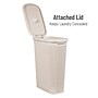 Mind Reader 10.57-Gallon Hamper with Lid, Plastic, Ivory (40FABHAMP-IVO)~#|#~E9C589EF-796C-47E0-9F3D576EB4F61BFF_sc7