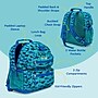 Bentgo Kids School Backpack, Medium, Shark (BGBKPAKV2-SHK)~#|#~E9C7DC7D-0002-4A86-823C8340D026D27C_sc7