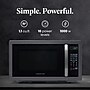 Farberware Classic 1.1 Cu. Ft. Countertop Microwave, Black Stainless Steel (FMO11AHTBSB)~#|#~E9C82B2D-4315-48CD-9A11A79CA89394FB_sc7