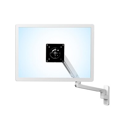 Ergotron MXV Adjustable Wall Mount LCD Monitor Arm, Up to 34″, White (45-505-216) Sansujyuku sansujyuku.com