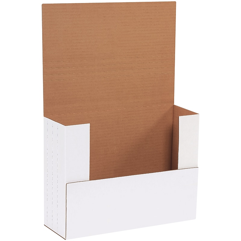 12.125" x 9.125" x 4" Literature Mailer, White, 50/Bundle (M2BKXL) image 1