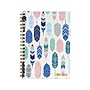 Carpe Diem Feathers 1-Subject Notebook, 7.5" x 9.75", Wide-Ruled, 80 Sheets, Multicolor (9379-CD)~#|#~E9CEA482-0D21-4CE8-97E832FDBFC53209_sc7
