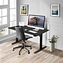 Mount-It! 55"W Electric Rectangular Adjustable Standing Desk, Black (MI-18087)~#|#~E9CF0EF8-1E22-4FEF-845D11C46B8EACD6_sc7