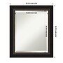 Amanti Art Trio Oil Rubbed Bronze Frame Wall Mirror, 24.5" x 20.5" (A42674960753)~#|#~E9CFD0DB-1990-4D6F-8D1A5354954AA021_sc7