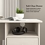 Bush Furniture Cabot 60"W Wood L-Shaped Computer Desk, Linen White Oak (WC31130K)~#|#~E9CFFCD7-7C79-42FA-9D9F5BDA80F386A2_sc7