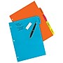 Avery Big Tab Write & Erase Plastic Dividers, 5 Tabs, Bright Multicolor (16129)~#|#~E9D67A9A-180D-47A0-8BA6E72586A44608_sc7