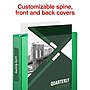 Staples 2" 3-Ring View Binder, D-Ring, Green (ST55433)~#|#~E9D9AFB5-0FD9-4D74-A0FD8D51CC114EBC_sc7