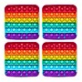 The Fidget Game Rainbow Pop It Mats, Multicolored (FDGRNBWMATS)~#|#~E9DDB12B-72B2-4DF8-A7EF3E65D7A259ED_sc7