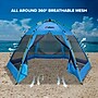 Outdoors Professional Beach Palace Tent, Blue (9006BLU)~#|#~E9E747FE-37E2-43A8-B491335640C840CE_sc7