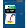 Five Star Stay Put  3-Hole Punched 2 Pocket Plastic Folder, Sky Blue (333420C-ECM26)~#|#~E9E7E8FC-0EDE-415A-B8C925B089796B36_sc7