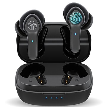 スカルキャンディ Mod S2FYW-P740 ブラック系 Skullcandy Mod Wireless Earbud Headphones, Bluetooth, True Black