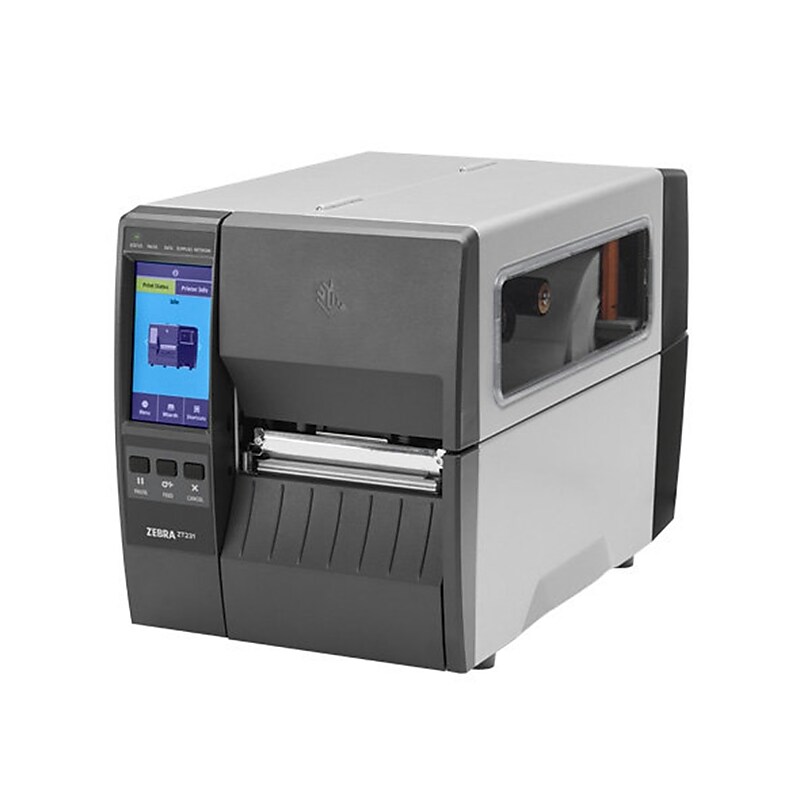Zebra ZT231 Thermal Transfer Label Printer, Black (ZT23142-T01000FZ) image 1