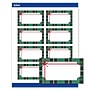 Avery Silver-Plaid Bow Matte Blank Card, White, 80/Pack (S00-FJB)~#|#~E9F26D0E-371A-46D8-96661958A2A1DEB6_sc7