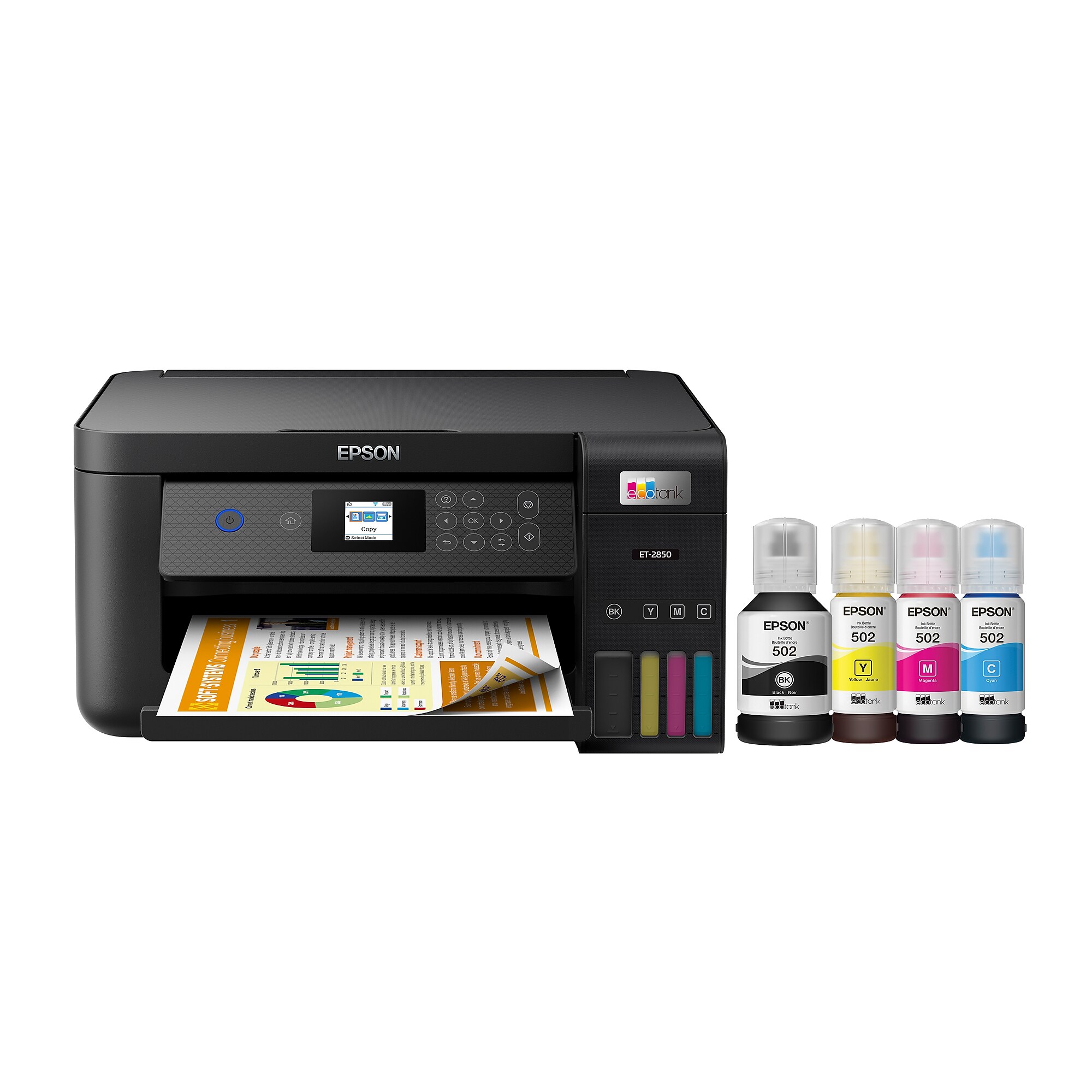 Epson EcoTank Refurbished Wireless Color All-In-One Supertank Inkjet Printer, Best for Home (C11CJ63201-N) Sansujyuku sansujyuku.com