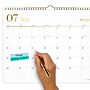 2026-2027 Cambridge Workstyle 15" x 12" Academic Monthly Wall Calendar, White/Gold (1606-707A-27)~#|#~E9F57708-401E-4016-B5AF8D810DB39960_sc7