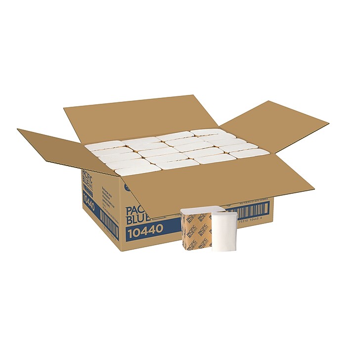 Pacific Blue Select Door Tissue, 2-ply, Tissues/Box, 40 Boxes/Pack