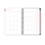 2026 Blue Sky Strawberry 5" x 8" Weekly & Monthly Planner, Plastic Cover, Blue/Red (158009)~#|#~E9FB4A88-F4D0-44F5-BA1905F2B057AC52_sc7
