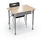 MooreCo Astute 26"W Rectangle Student Desk, Fusion Maple, 2/Pack (59082)~#|#~E9FC4EBC-5AF8-44E9-827791521EF8A9A4_sc7
