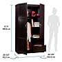 Sauder Select 71"H Storage Armoire, 2 Drawers, Cinnamon Cherry (420055)~#|#~E9FEFB98-13F2-4708-BC621CE324C14B4E_sc7