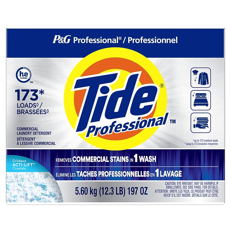 Tide Professional HE Powder Laundry Detergent, 173 Loads, 197 Oz. (14055) image 1