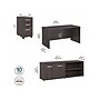 Bush Business Furniture Studio C 60"W Office Desk with Storage Return and Mobile File Cabinet, Storm Gray (STC042SGSU)~#|#~EA0B146A-EA2F-4B37-8278B7C68430BD12_sc7