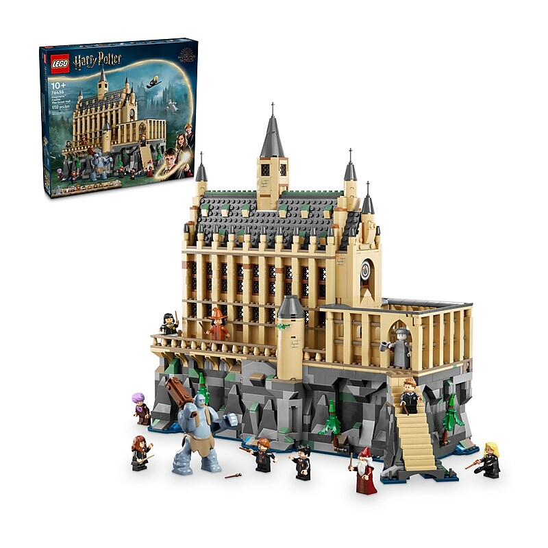 LEGO Harry Potter Hogwarts Castle: The Great Hall, 1732 Pieces (76435) image 1