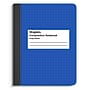Staples 1-Subject Composition Notebook, 7.5" x 9.75", Graph Ruled, 80 Sheets, Blue/White (ST55070C)~#|#~EA1024DB-60FB-4C3E-8199C41ECCA45085_sc7