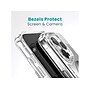 Speck Presidio Perfect-Clear MagSafe ClickLock Phone Case for iPhone 15 Pro Max, Clear/Chrome (150465-3199)~#|#~EA124254-C76D-4F0E-ADF407DF543FC9AC_sc7