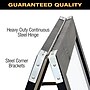 Excello Global Products Indestructible A-Frame Whiteboard, 40" x 22", Black (EGP-HD-0538-BK)~#|#~EA14C8EE-A72F-4754-AFE36196CF6D7E1E_sc7