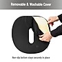 Mind Reader Donut Pillow with Air-Cloud Technology, Black (TAILST-BLK)~#|#~EA17D926-05E9-4AA5-B07BB36F0CE3A0A6_sc7