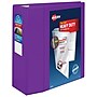 Avery Heavy Duty 5" 3-Ring View Binders, D-Ring, Purple (79816)~#|#~EA1B3FAC-C5B2-4371-A515157E755BCBC9_sc7