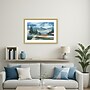 Amanti Art Pastel Lake View I by Ethan Harper Wood Framed Wall Art Print, 25"W x 19"H (A42679040933)~#|#~EA1D57A4-5BF8-4DD3-83D58200F3A1184F_sc7