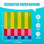 Say Hooray! Bright Vibes Props Party Paper Plates and Napkins Set, Multicolored, 48/Pack (DTC0075E2G)~#|#~EA24D17D-854D-4041-AF7845018A41FD99_sc7