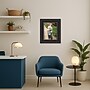 Amanti Art Ridge 11" x 14" Polystyrene Picture Frame, Black Satin (A42678297000)~#|#~EA276C89-C74C-4151-B49638BFE75B06D2_sc7